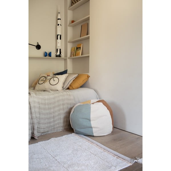 Krémszínű mosható kézi szövésű pamut szőnyeg 120x160 cm Bloom Natural – Lorena Canals-image-3