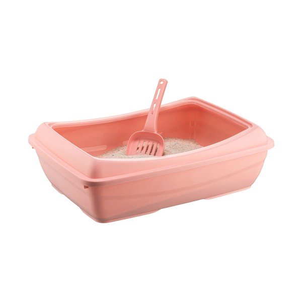 Rózsaszín macskaalom tartó - Petpetite