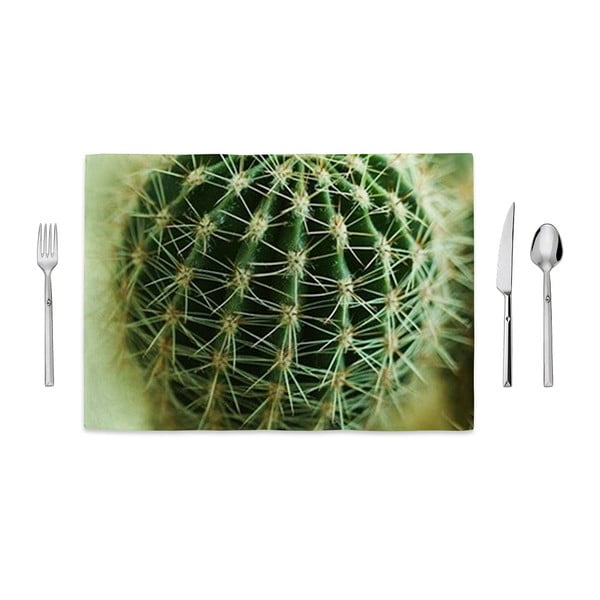 Cactus Zoom tányéralátét, 35 x 49 cm - Home de Bleu