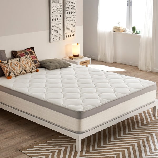 Közepes keménységű kétoldalas rugós matrac 140x200 cm Spring Max Bagged Springs – Moonia-image-2