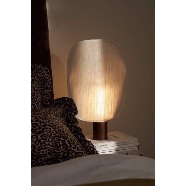 Barna-krémszínű papír asztali lámpa (magasság 44 cm) Mai Le – Ellos Home-image-1