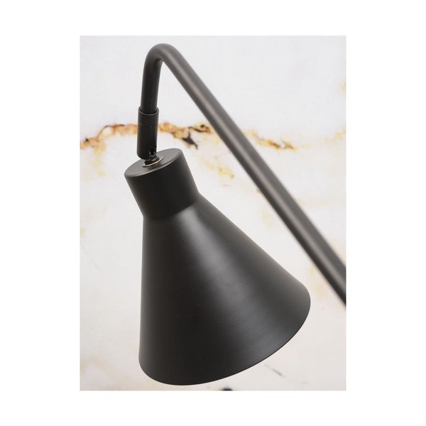 Fekete asztali lámpa fém búrával (magasság 55 cm) Lyon – it's about RoMi-image-1