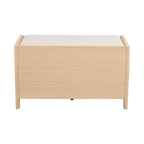 Natúr színű pad Hillmond – Rowico-image-4