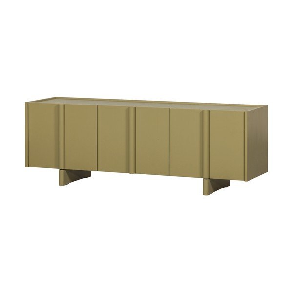 Zöld borovi fenyő TV-állvány 152x53x46 cm Basu – WOOOD-image-3