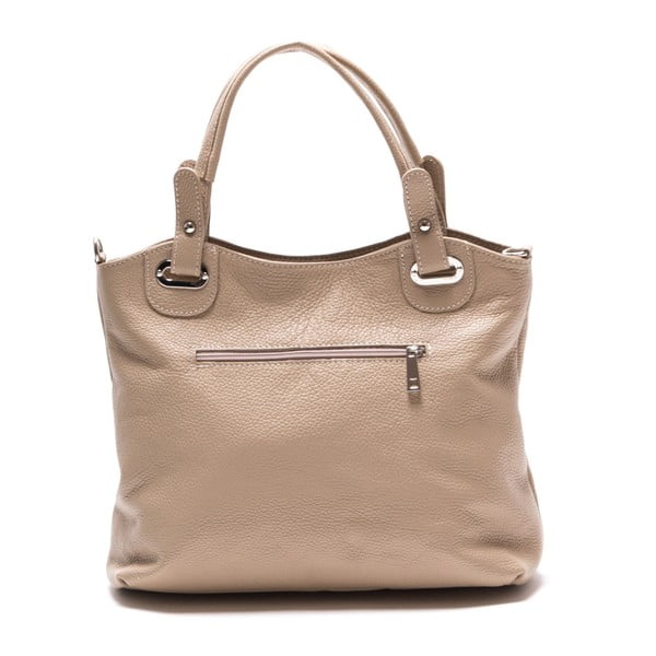 Nena barnásszürke bőr kézitáska - Luisa Vannini-image-1