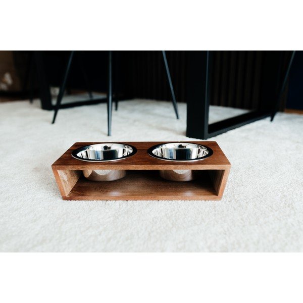 Fa tálka szett állvánnyal kutyáknak Dog Fantasy – Plaček Pet Products-image-1