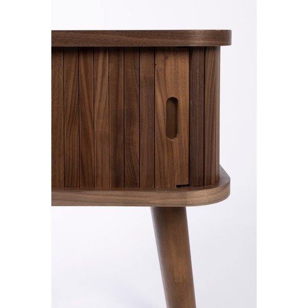 Barna éjjeliszekrény diófa dekorral Barbier – Zuiver-image-4