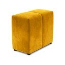 Sárga bársony háttámla moduláris kanapéhoz Rome Velvet - Cosmopolitan Design