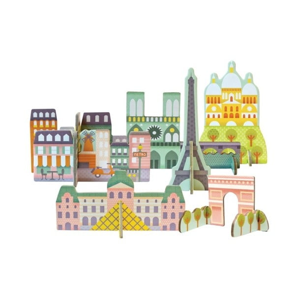 Paris 3D puzzle - Petit collage