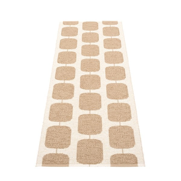 Bézs-krémszínű kültéri-beltéri futószőnyeg 70x200 cm Sten Light Nougat – Pappelina-image-2