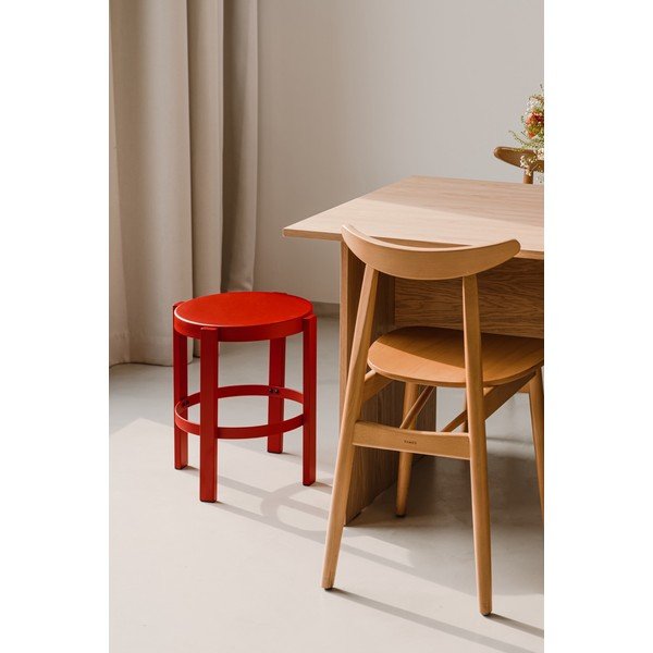 Piros acél ülőke Doon – noo.ma-image-3