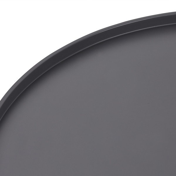 Opus szürke dohányzóasztal bükkfa lábakkal, ⌀ 90 cm - Furnhouse-image-4