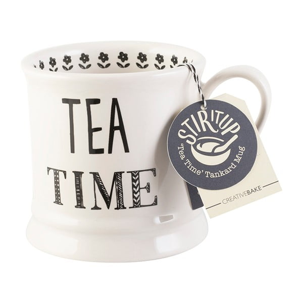 Stir It Up Tea Time kerámia bögre, 280 ml - Creative Tops