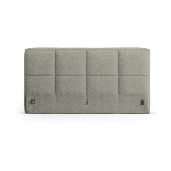 Zöld kárpitozott ágytámla 249x100 cm Darren – Micadoni -image-2