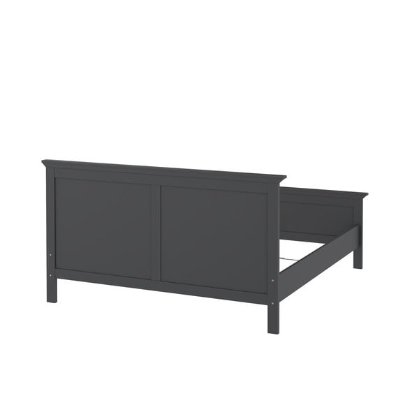 Szürke franciaágy 160x200 cm Paris – Tvilum-image-4