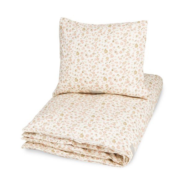 Bézs bio pamut gyerek ágyneműhuzat babaágyhoz 70x100 cm Augusta – Cam Cam Copenhagen