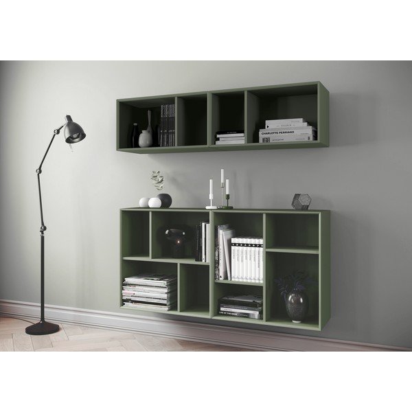 Sötétzöld moduláris polcrendszer 70x70 cm Z Cube – Tenzo-image-1