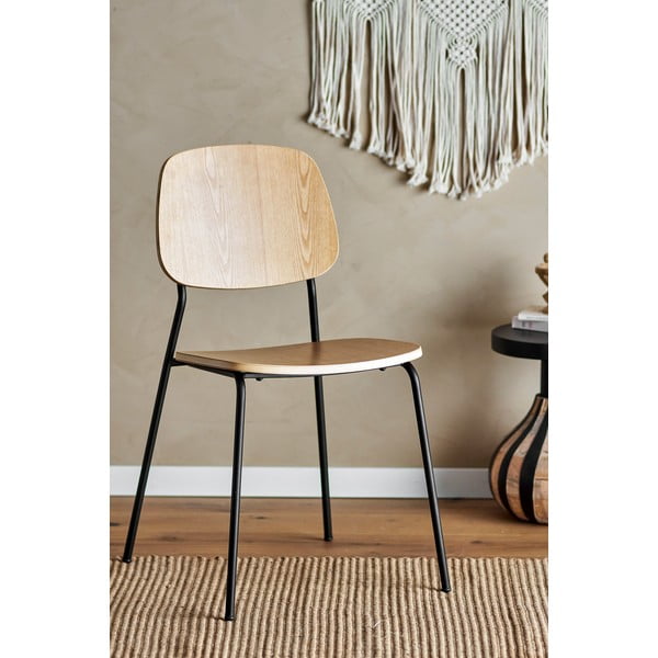 Natúr színű étkezőszék szett 2 db-os Monza – Bloomingville-image-1