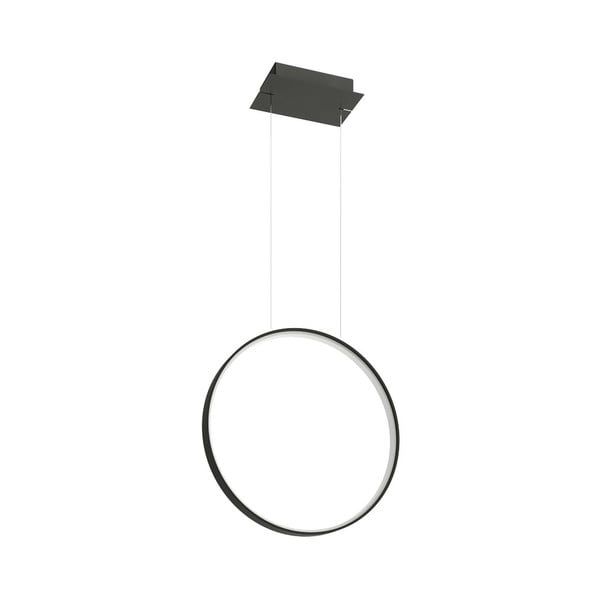 Fekete LED függőlámpa 55x16 cm Tim - Nice Lamps