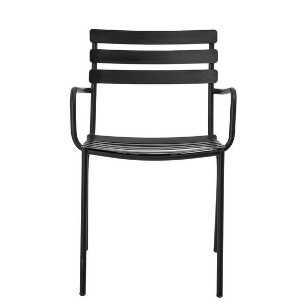 Fekete fém kerti szék Monsi – Bloomingville-image-3