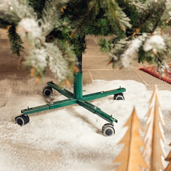 Zöld gurulós karácsonyfatalp - Tree Nest-image-1