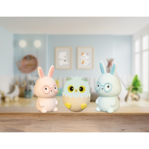 Világoskék gyerek éjjelilámpa Felix – Fischer & Honsel-image-4