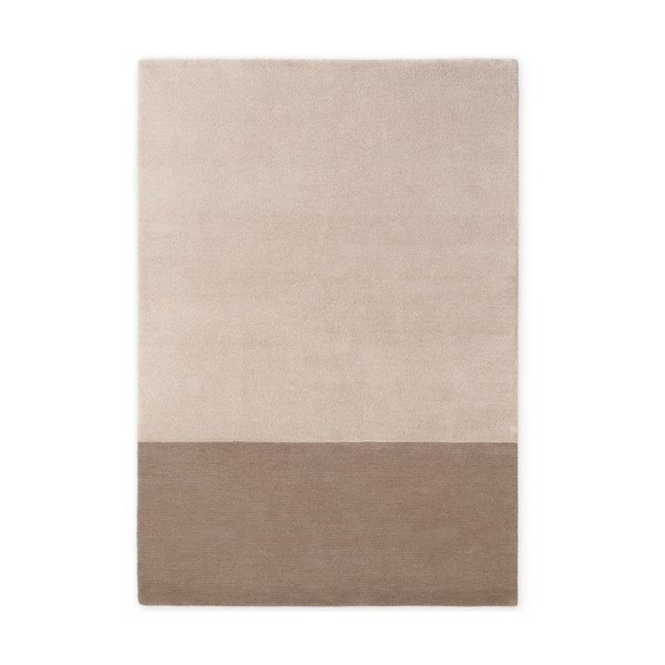 Barna-krémszínű gyapjúkeverék szőnyeg 120x170 cm Hugo – Villeroy&Boch