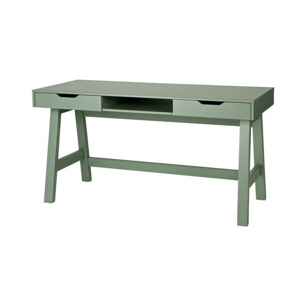 WOOOD zöld íróasztal - Nikki-image-3