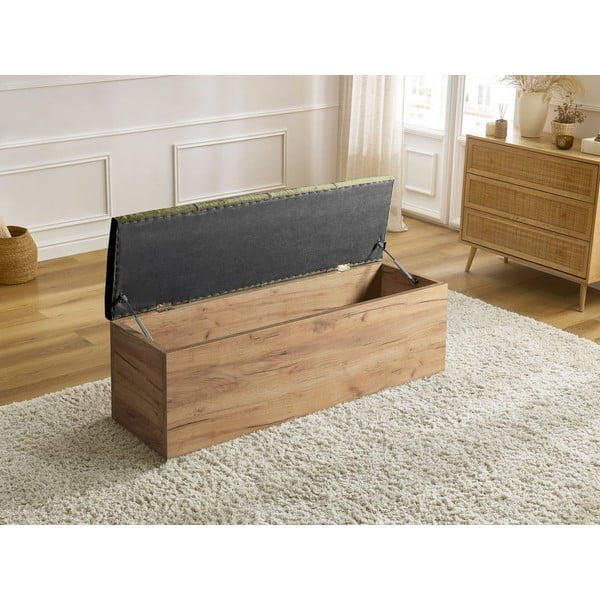 Zöld-natúr színű pad Kumo – Bobochic Paris-image-2