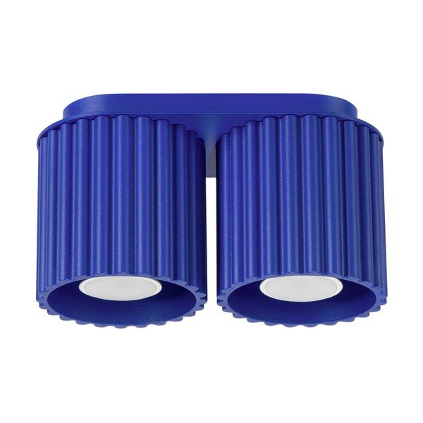 Kék fém spotlámpa 10x21 cm Zora – Sollux