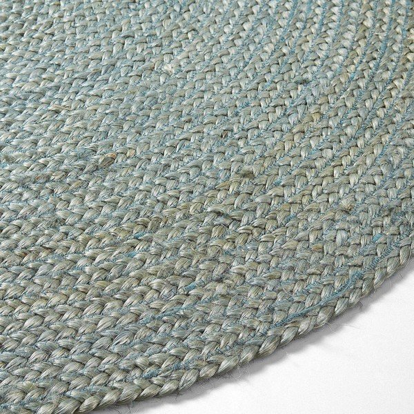 Dip kék jutaszőnyeg, ⌀ 100 cm - Kave Home-image-1