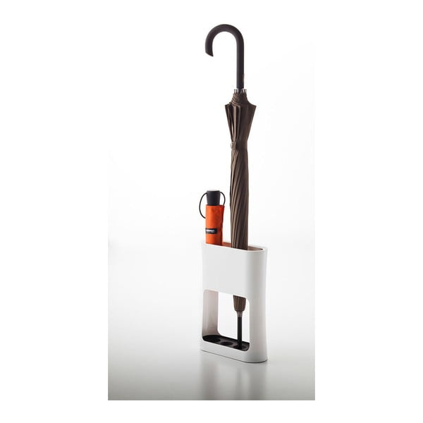 Oval fehér esernyőtartó - YAMAZAKI-image-2