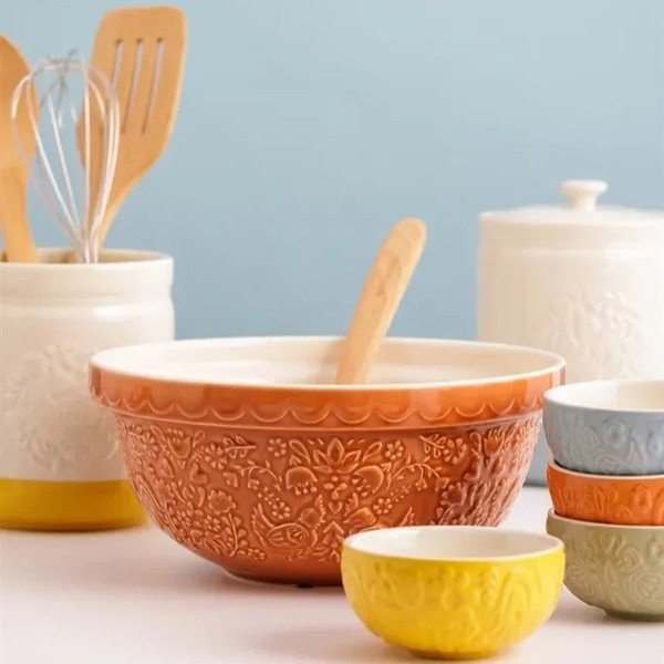 Narancssárga kerámia tál ø 24 cm Home to Roost – Mason Cash-image-2