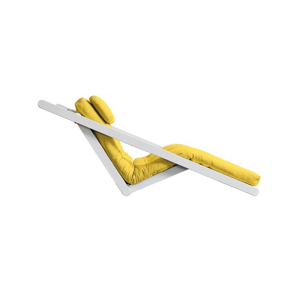Figo White/Amarillo átalakítható fotel - Karup-image-2