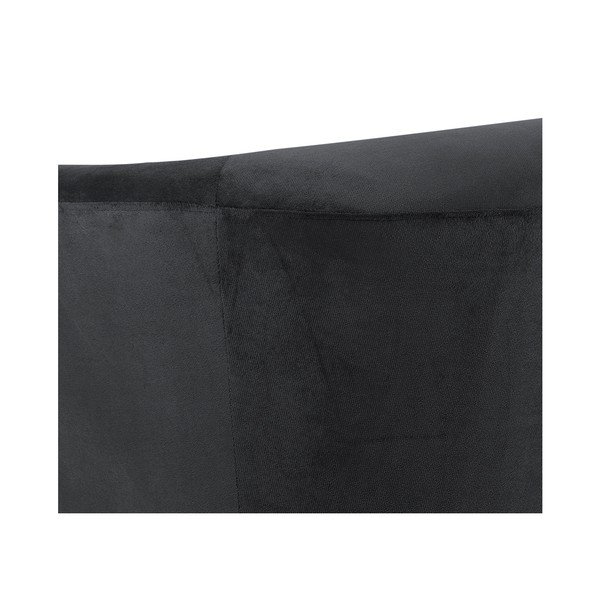 Biloxi antracitszürke bársony kanapé, 160 cm - Actona-image-3