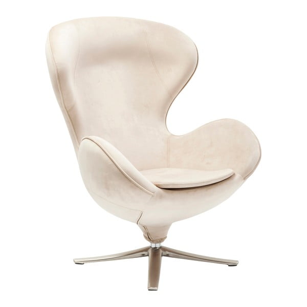 Swivel bézs színű fotel - Kare Design