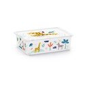 Fehér műanyag gyerek tárolódoboz 55x39x16 cm C Box Style – KIS