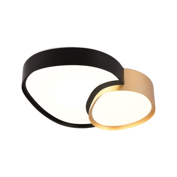 Fekete-aranyszínű LED mennyezeti lámpa 36x43.5 cm Rise – Trio-image-3