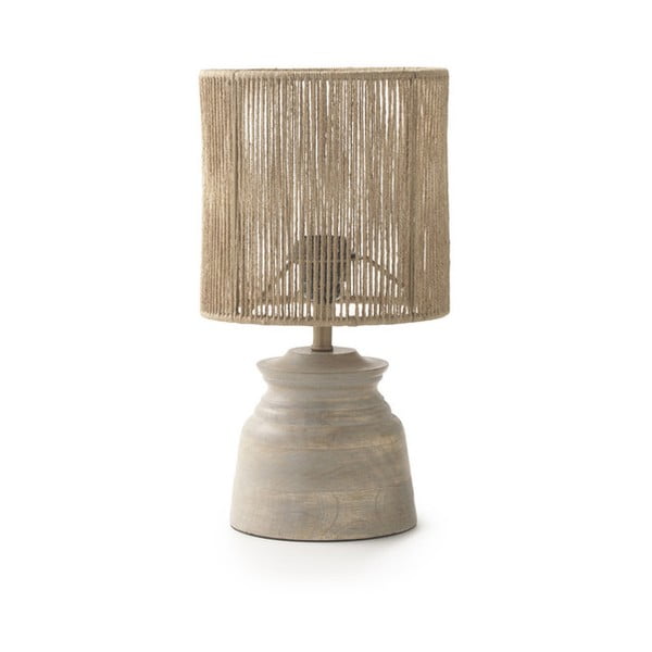 Natúr színű asztali lámpa (magasság 24 cm) – Geese