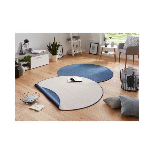 Miami kék kültéri szőnyeg, ø 200 cm - NORTHRUGS-image-1