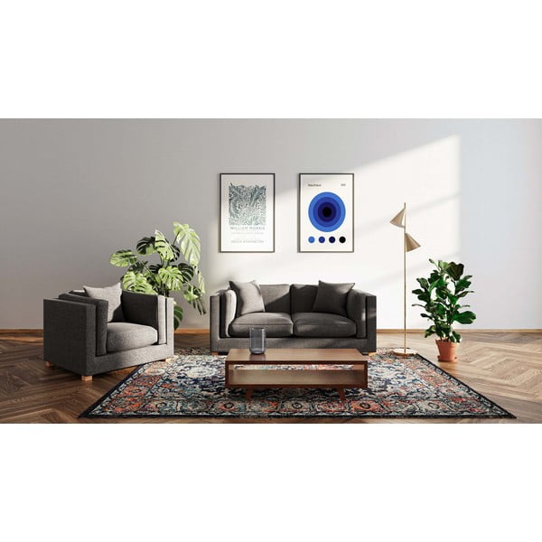 Antracitszürke kanapé 195 cm Pomo – Ame Yens-image-1