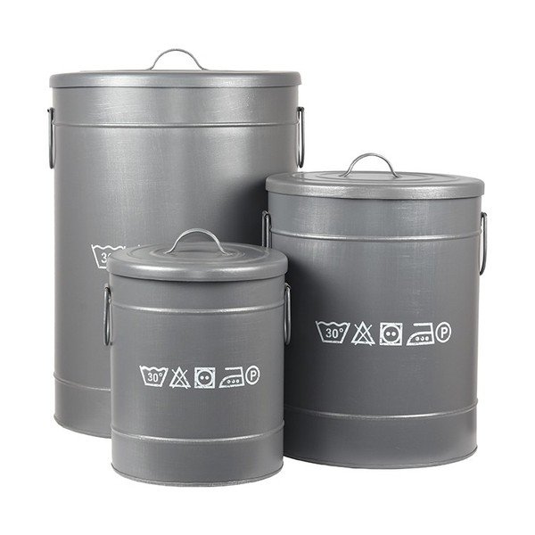 Fém szennyestartó, ⌀ 40 cm - LABEL51-image-4