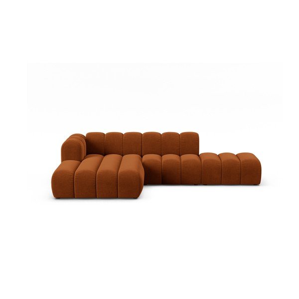 Narancssárga sarokkanapé (bal oldali) Lupine – Micadoni Home