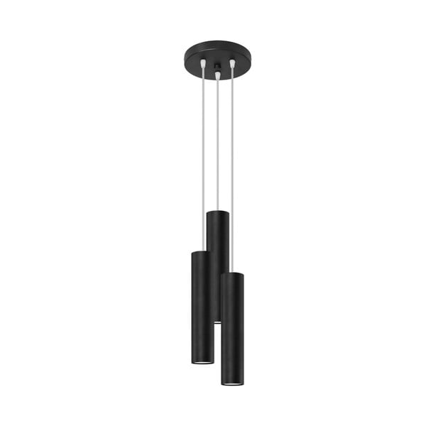 Fekete függőlámpa ø 6 cm Castro – Nice Lamps