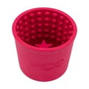 Habzsolásgátló tál Yoggie Pot Pink – LickiMat