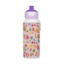 Lila műanyag gyerek ivópalack 400 ml Food Fest – Mepal