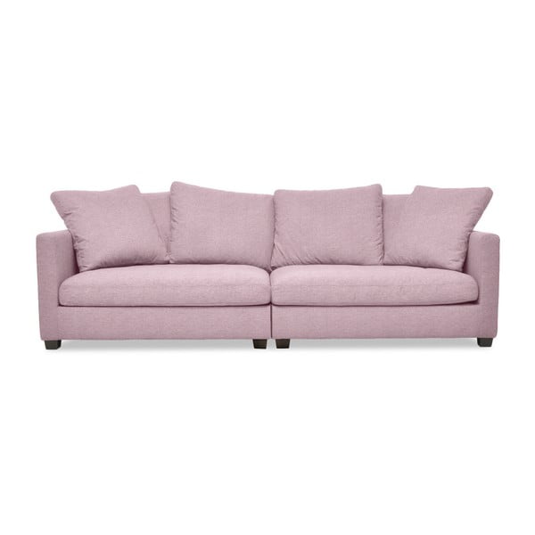 Hugo rózsaszín 3 személyes kanapé - Vivonita