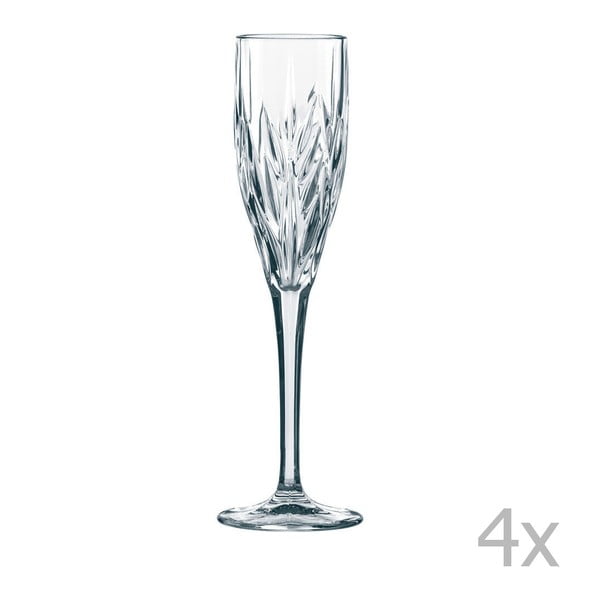 Imperial Sparkling 4 db kristályüveg pezsgőspohár, 140 ml - Nachtmann