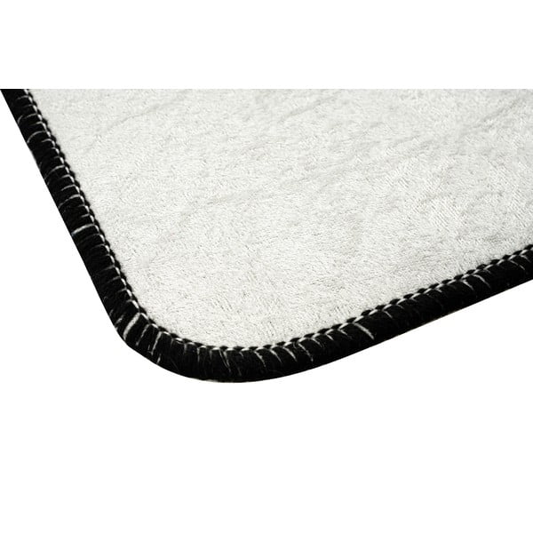 Fehér-fekete fürdőszobai kilépő 60x40 cm Little Cats - Foutastic-image-2