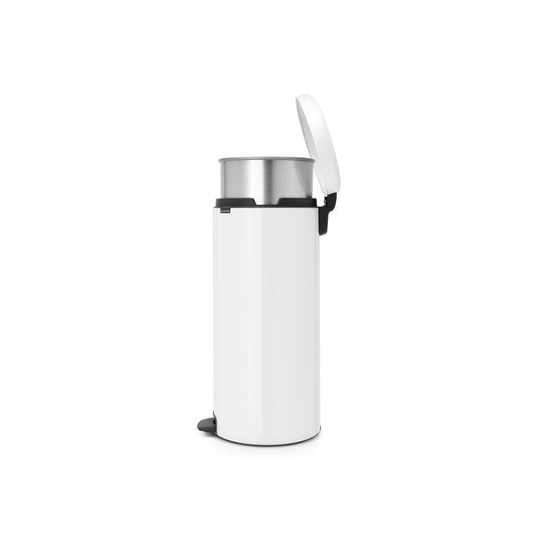 Fehér acél pedálos szemetes 30 l NewIcon – Brabantia-image-1